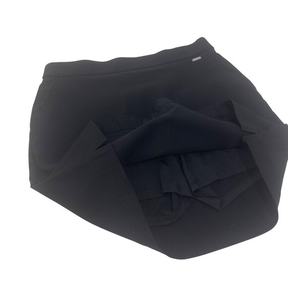 Rafaella Womens Black A Line Short Skort Size M Viscose Blend - Picture 7 of 8